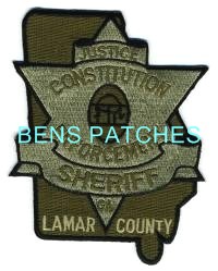 GEORGIA,A,LAMAR COUNTY SHERIFF 1 STATE SHAPED_wm